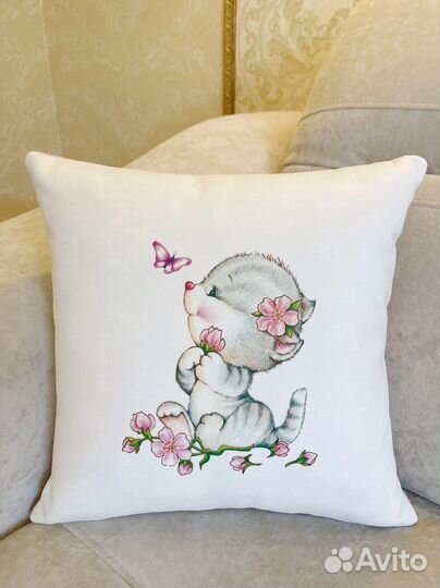 Детская кровать с мягкой спинкой от 3 лет