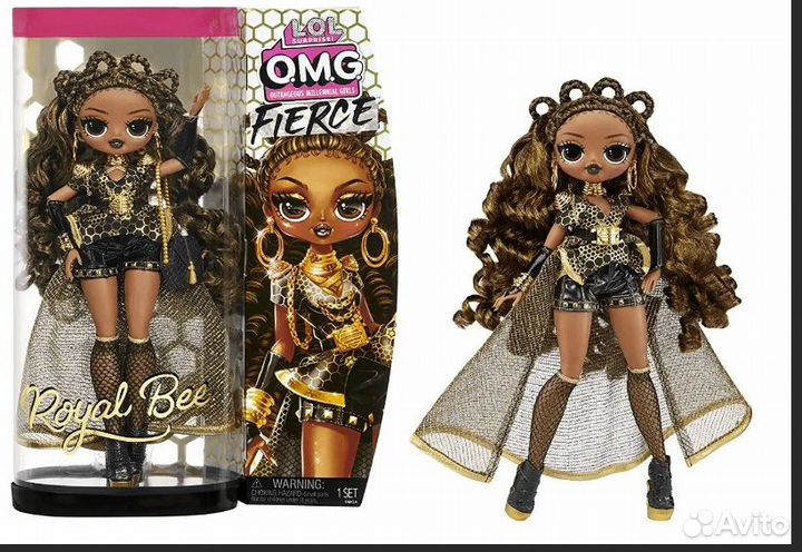 Кукла L.O.L. surprise OMG Fierce Dolls Royal Bee