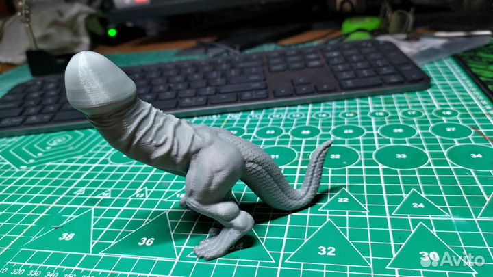 Игрушка, динозавр с особенностями, 3Д принтер