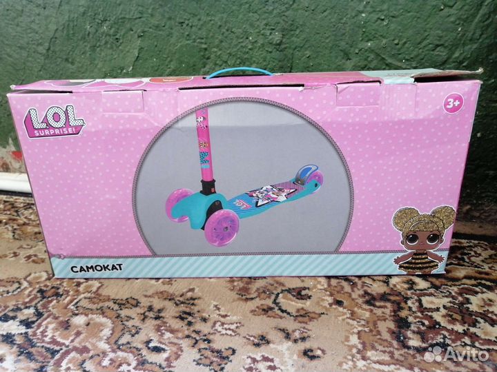 Самокат детский LOL