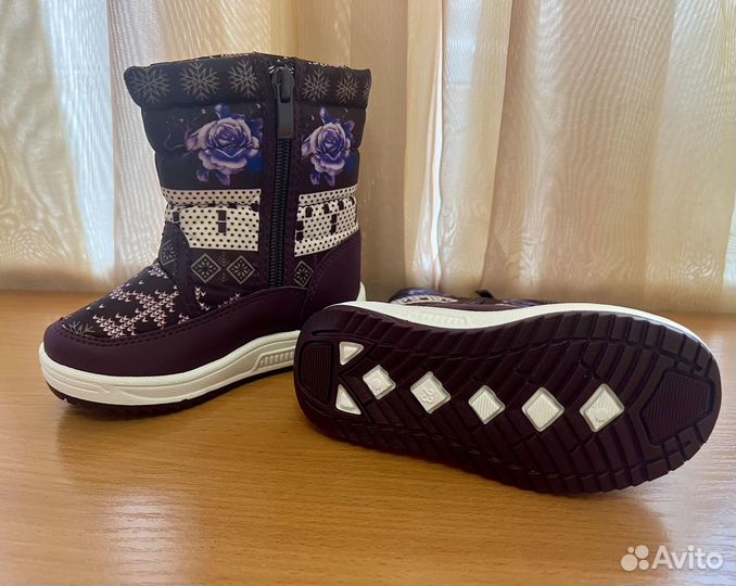 Зимние ботинки для девочки