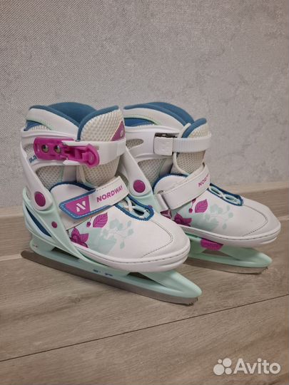 Коньки детские раздвижные nordway 31 36