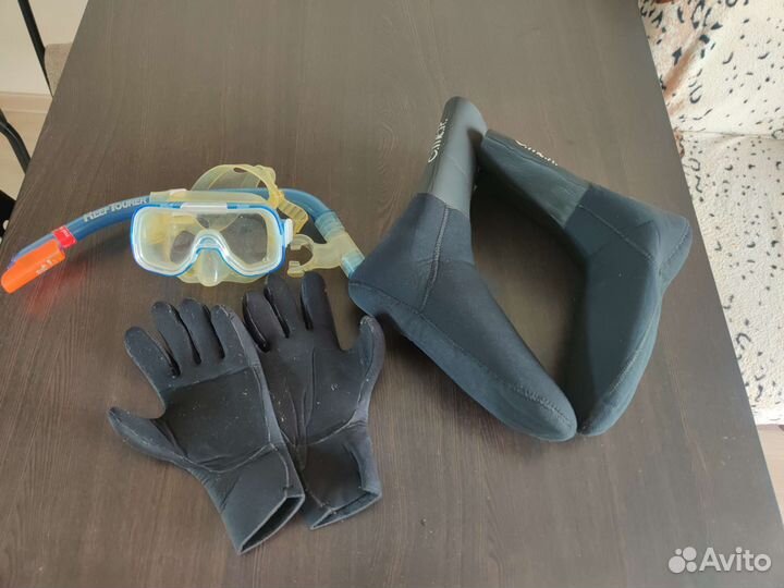 Комплект снаряжения для подводной охоты