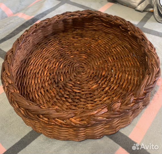 Корзина плетеная