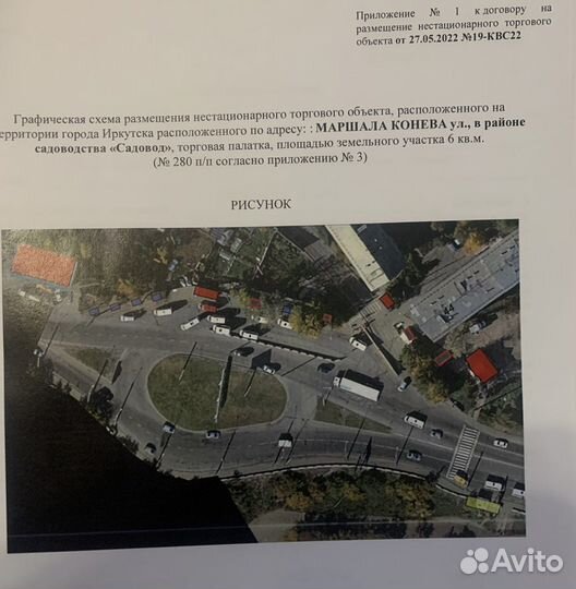 Место под торговую точку