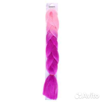 Коса цветная