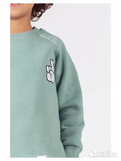 Детский костюм с начесом 104