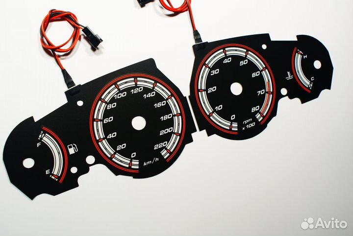 Шкалы приборов Fiat Bravo, Brava, Marea тип 1