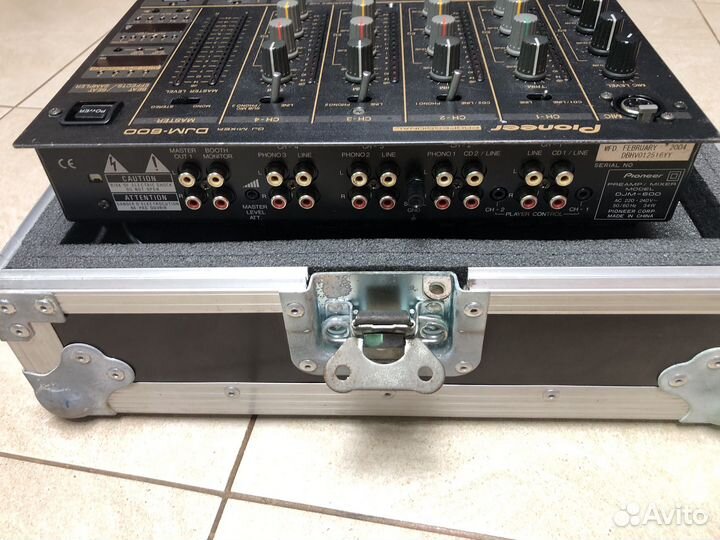 Pioneer DJM 600 микшер