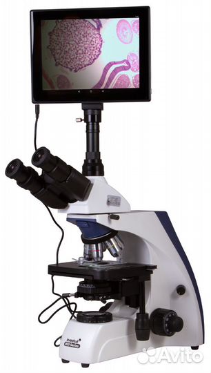 Микроскоп цифровой Levenhuk MED D30T LCD, тринокул