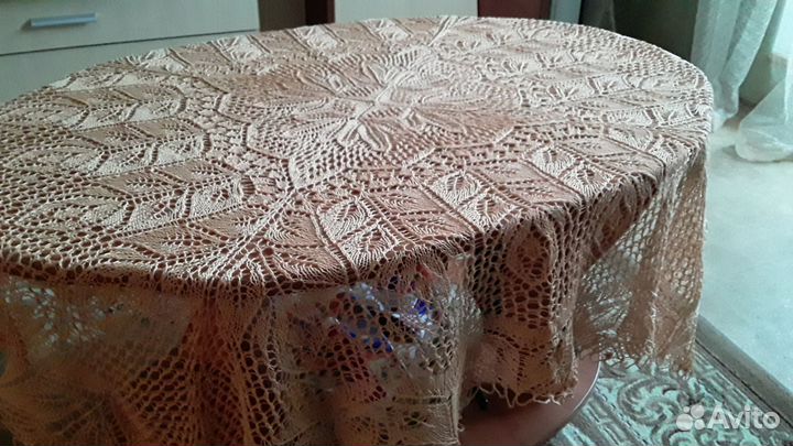 Скатерть ажурная