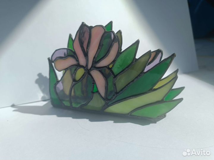 Салфетница витражная