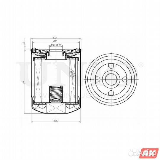 Фильтр масляный