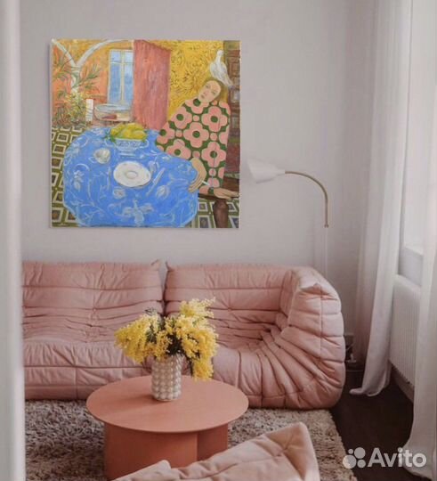 Авторская картина маслом 110*110