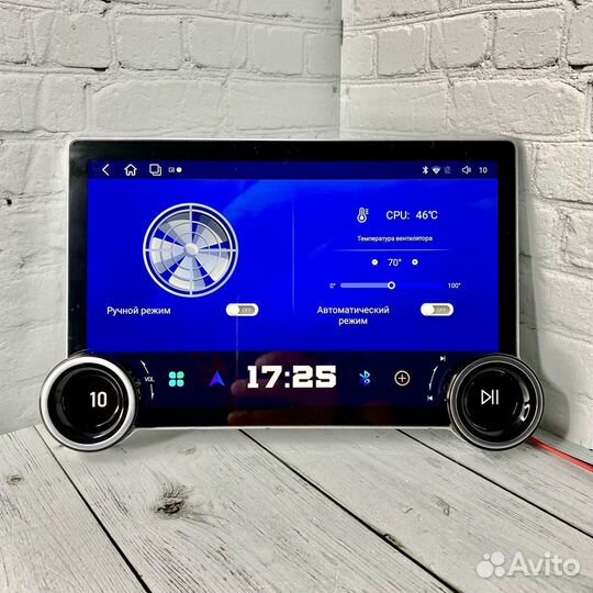 Магнитола андроид 2К, 10 ядер, 4/64, 4G, Carplay