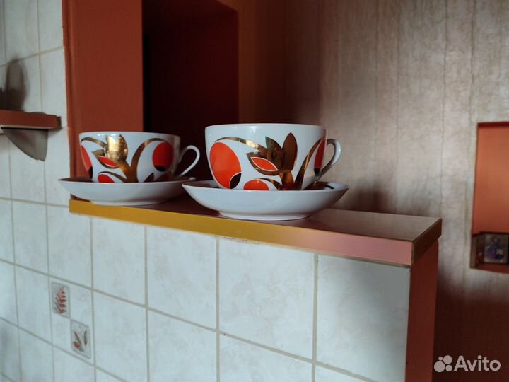 Чайный сервиз Вербилки Райские яблоки