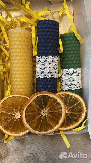 Свечи из пчелиного воска