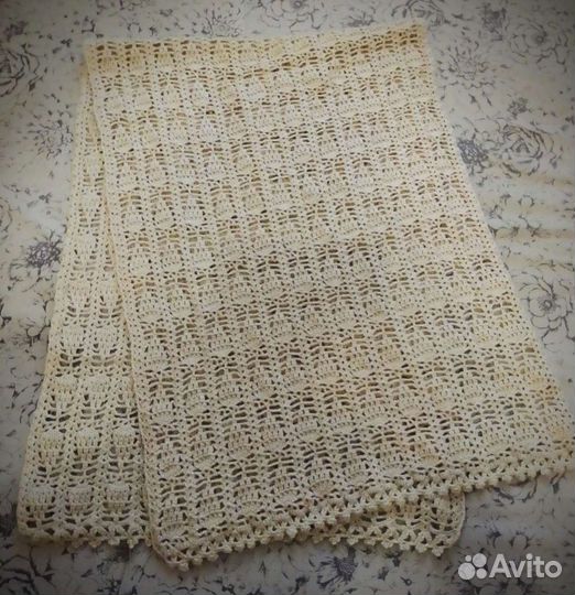 Палантин, ручная работа