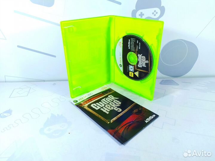 Диск для Xbox 360 Guitar Hero 5 б/у с гарантией