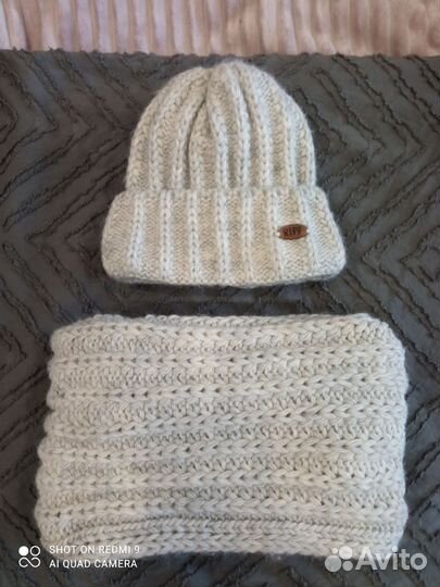 Зимняя шапка и снуд