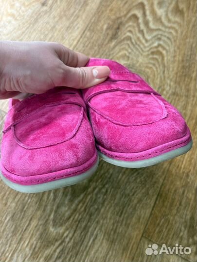 Лоферы tendance малиновые 36р