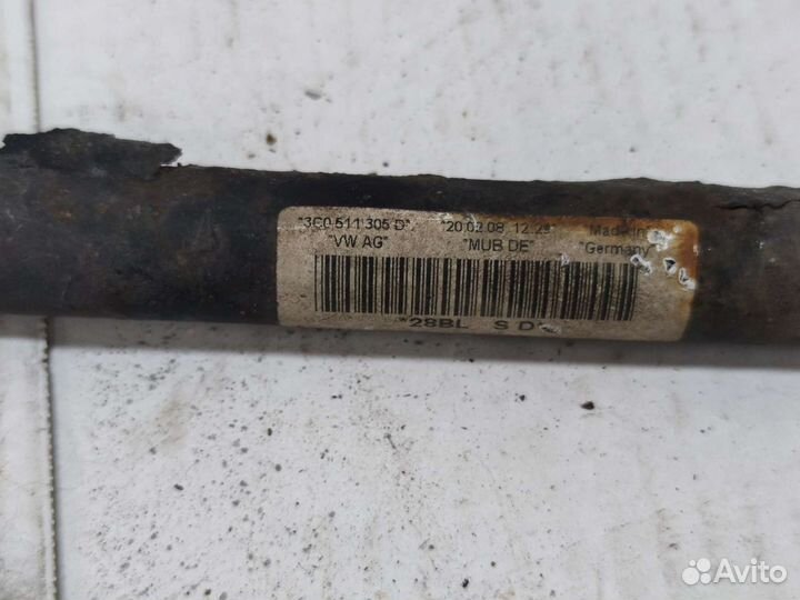 Стабилизатор передний и задний Volkswagen tiguan 1