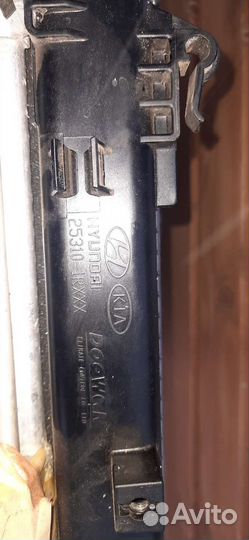 Радиатор охл-ия и конд-ра хундай солярис киа и i20