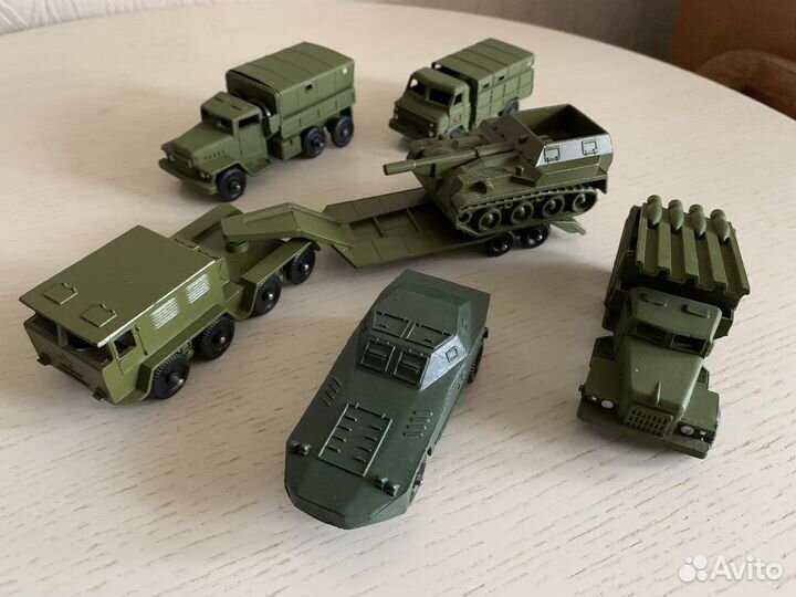 Игрушки СССР металлические военная техника