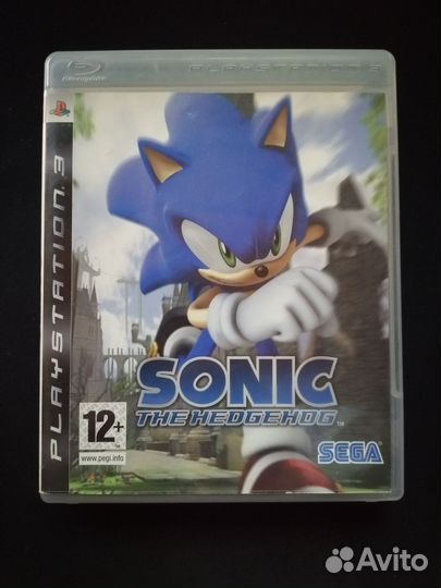 Диск на PS3 Sonic the Hedhehog