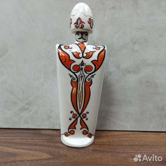 Советский Фарфоровый Штоф Джигит Фарфор СССР