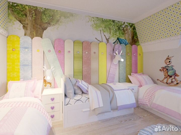 Стеновые панели в детскую