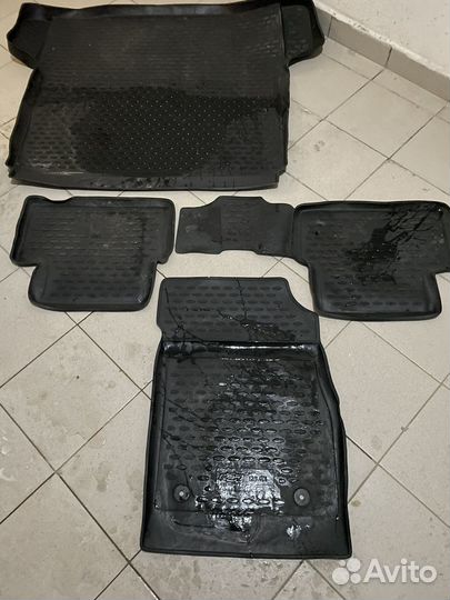 Коврики резиновые chevrolet cruze