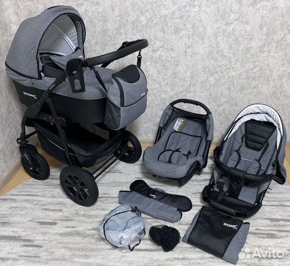 Универсальная коляска Verdi Sonic Plus (3 в 1)