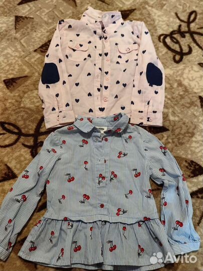 Рубашки на девочку