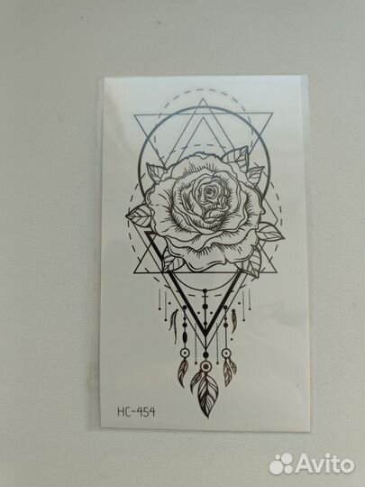 Временное тату