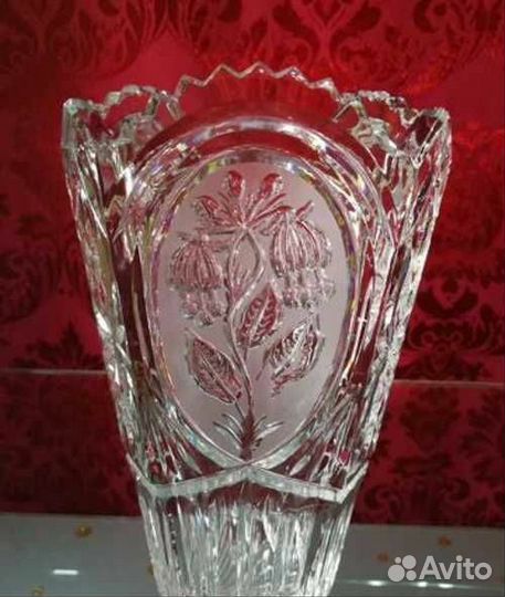 Вазы хрусталь Германия Bleikristall