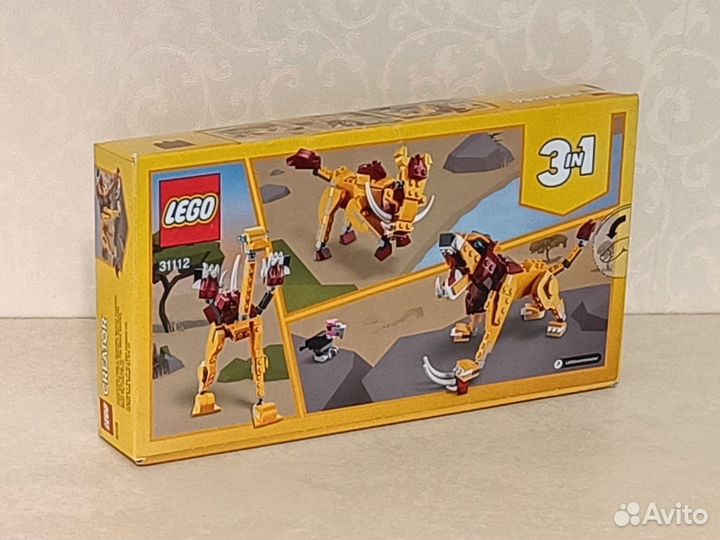 Lego 31112 Creator 3-in-1 / Лев