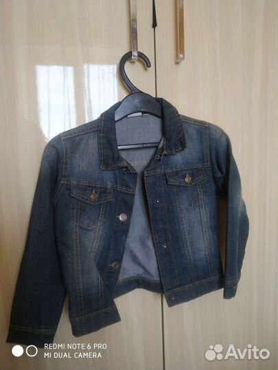 Джинсовая куртка новая