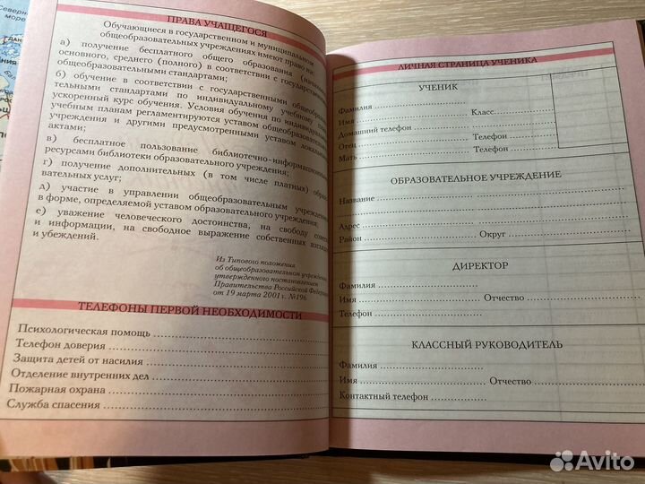 Дневник школьный