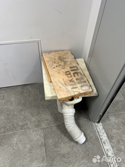 Унитаз для строителей