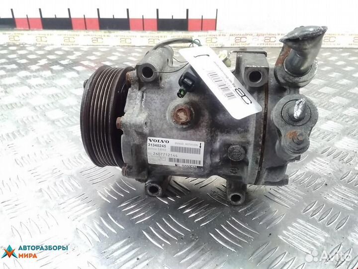 Компрессор кондиционера Volvo V50 рест. 2012