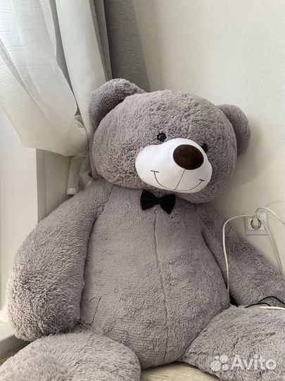 Плюшевый медведь 2 метра новый