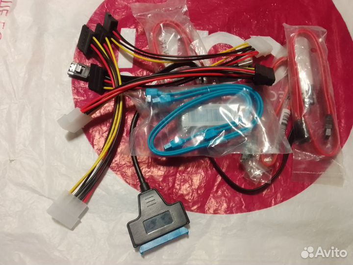 Ssd диск+кабели, корпус внешний, салазки оптибей