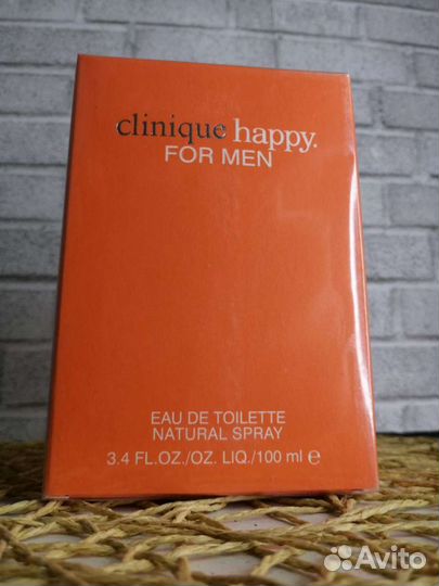 Одеколонclinique happy for men cologne spray