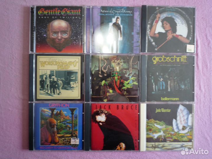 Компакт диски CD фирменные, 360 шт