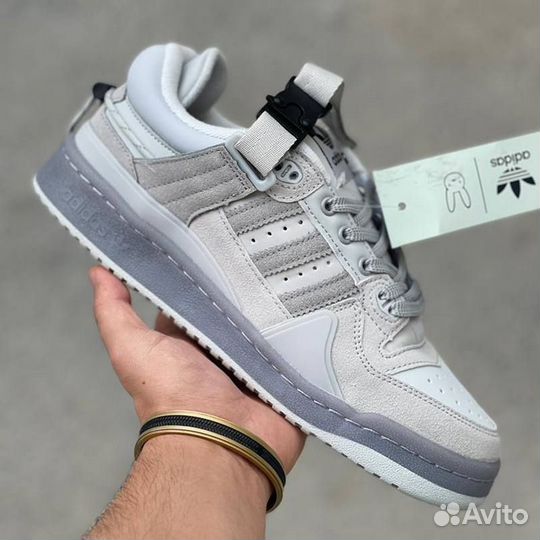 Кроссовки Adidas Forum Серые