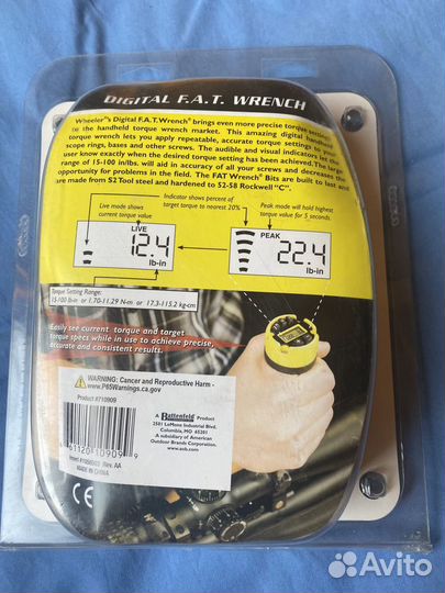 Отвертка Wheeler Engineering FAT Wrench (10 бит)