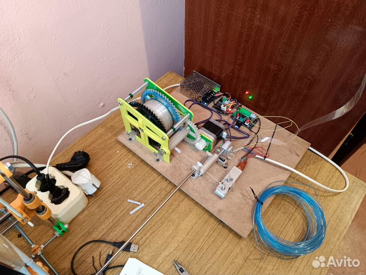 Станок - экструдер филамента для 3d принтера