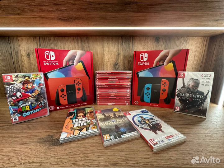 Картриджи на Nintendo Switch