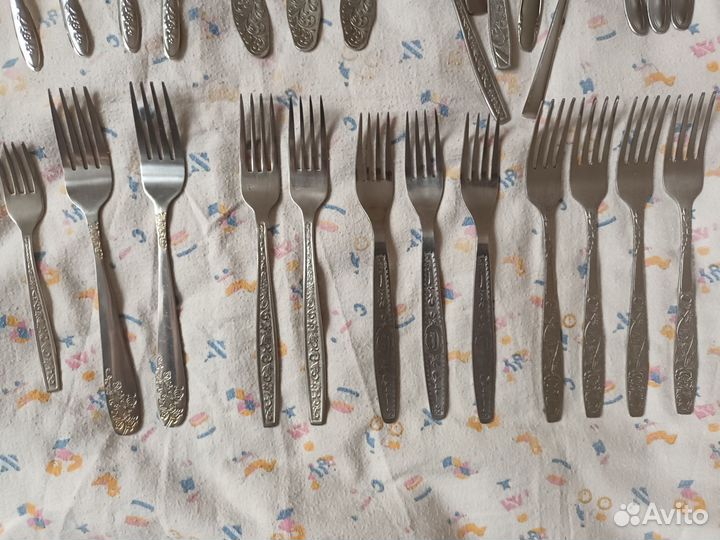 Ложки и Вилки столовые, чайные СССР